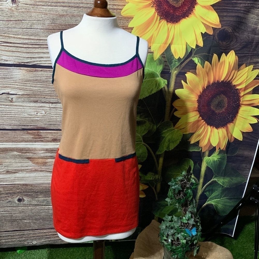FOREVER 21 SUMMER STRAP DRESS SIZE LARGE